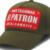 Baseball Cap Heren - Pablo Escobar - Groen