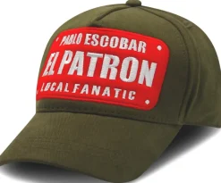 Baseball Cap Heren - Pablo Escobar - Groen