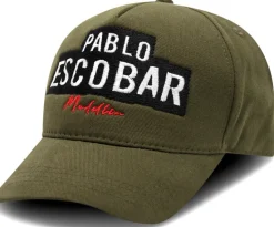 Baseball Cap Heren - Pablo Escobar - Groen