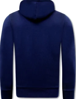 Hoodie Heren - El Chapo - Blauw