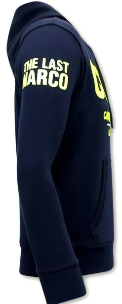 Hoodie Heren - El Chapo - Blauw