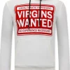 Hoodie Heren - Virgins Wanted - Wit
