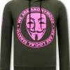 Hoodie Heren - We Are Anonymous - Groen