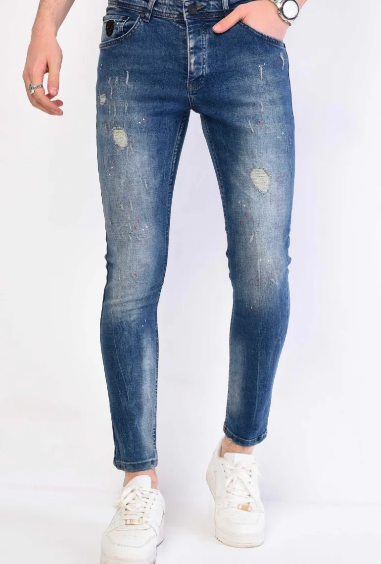 Jeans Heren - Slim Fit - 1068 - Blauw
