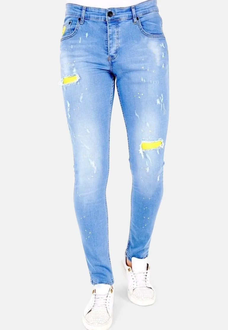Jeans Heren - Slim Fit - 1024 - Blauw