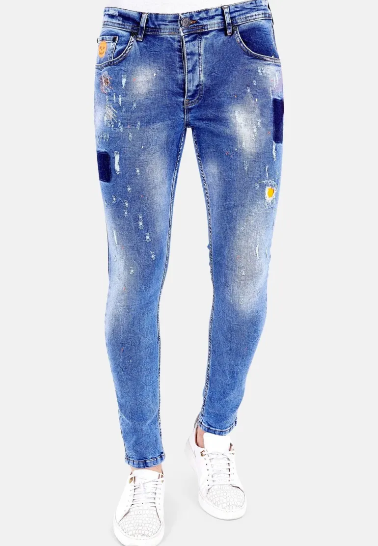 Jeans Heren - Slim Fit - 1008 - Blauw