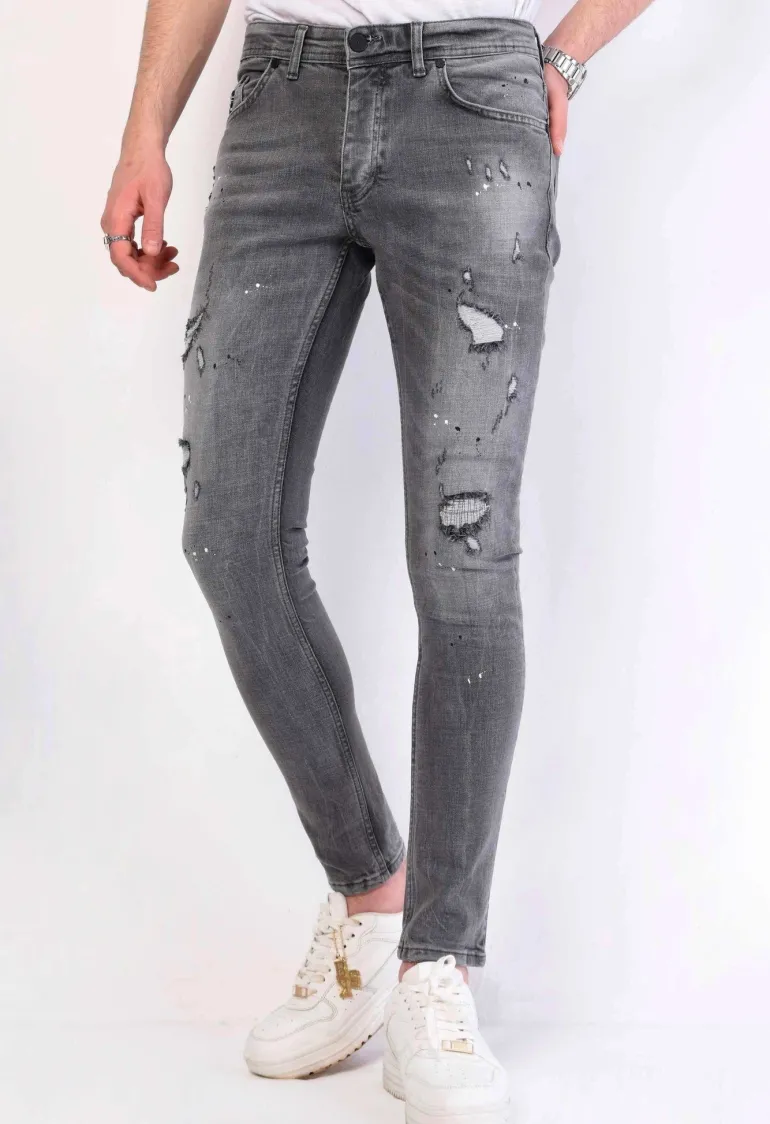 Jeans Heren - Slim Fit - 1064 - Grijs