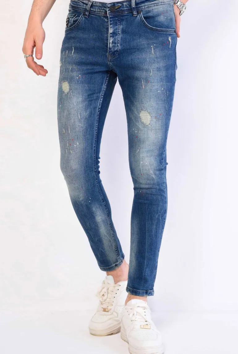 Jeans Heren - Slim Fit - 1068 - Blauw