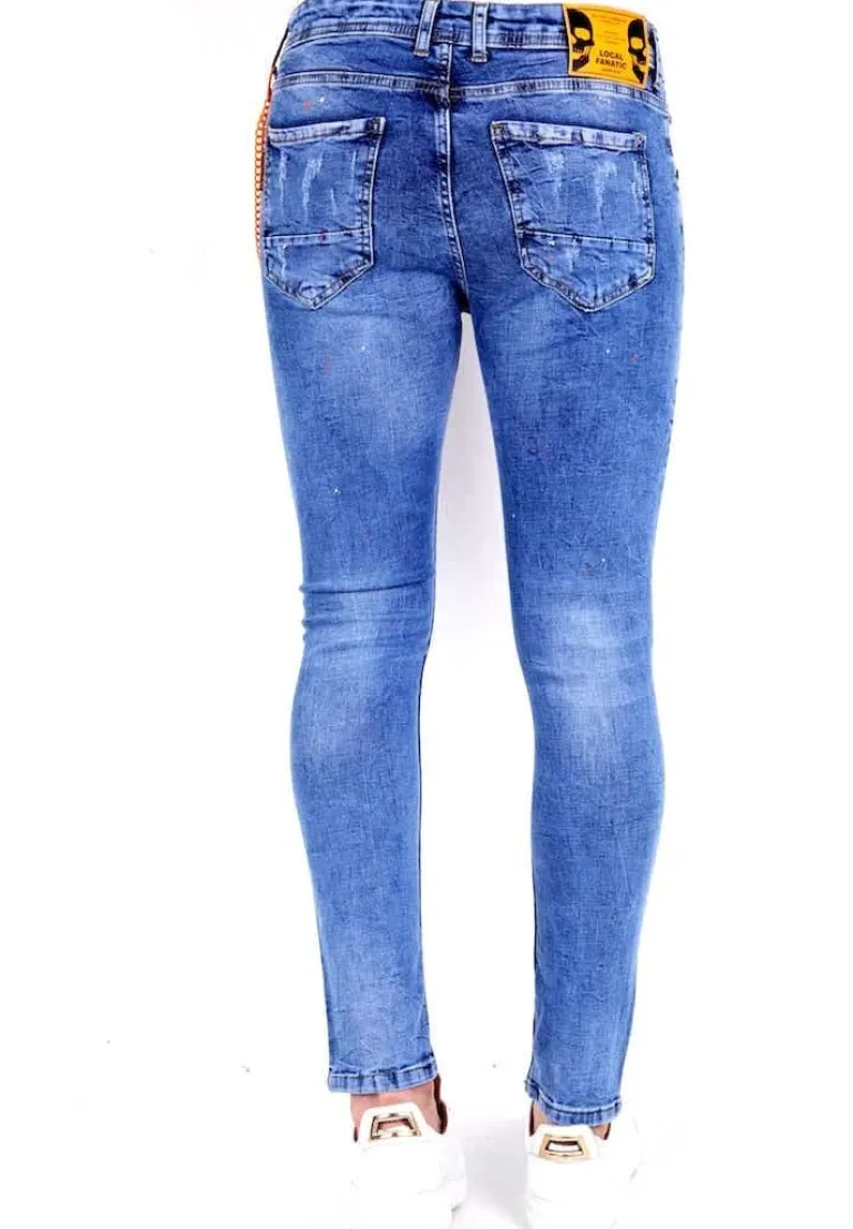Jeans Heren - Slim Fit - 1008 - Blauw