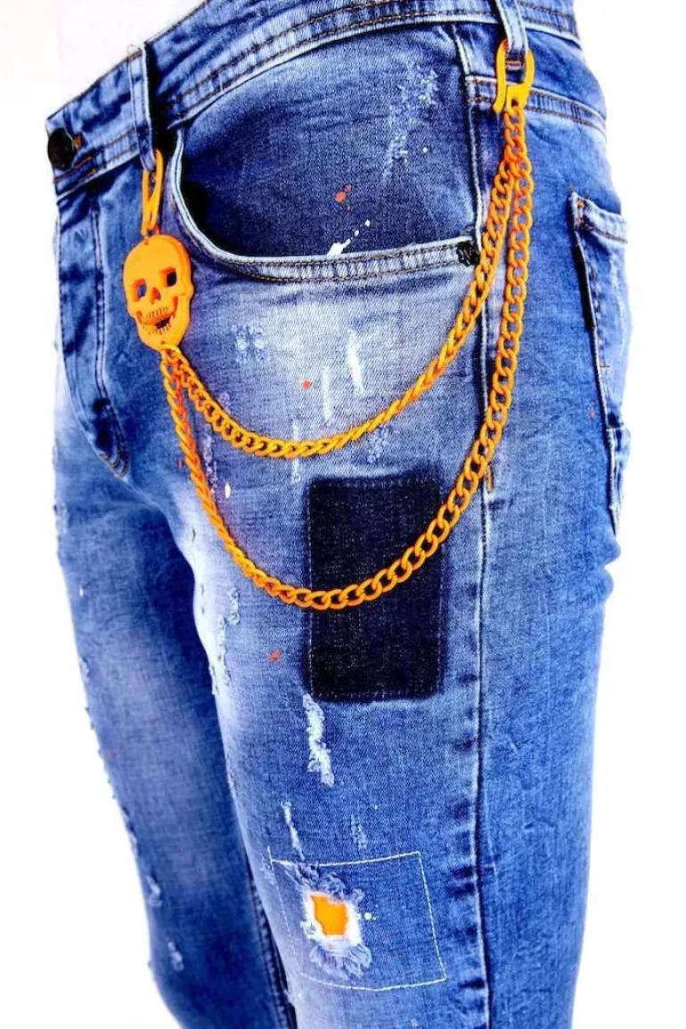 Jeans Heren - Slim Fit - 1008 - Blauw