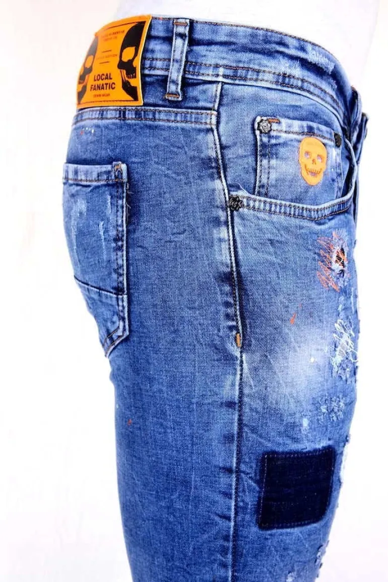Jeans Heren - Slim Fit - 1008 - Blauw