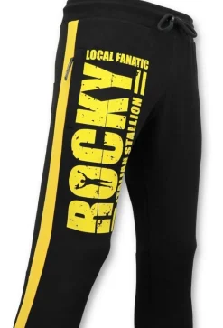 Joggingbroek Heren - Rocky Balboa - Zwart