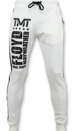 Joggingbroek Heren - TMT Floyd Mayweather - Wit