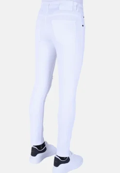 Plain Heren Jeans - Slim Fit -1089- Wit