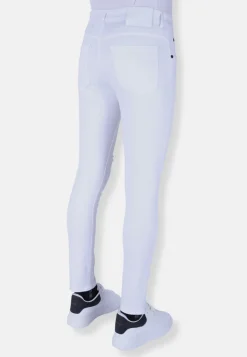 Ripped Heren Jeans - Slim Fit -1090- Wit