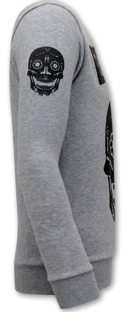 Sweater Heren - El Narco - Grijs