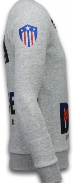 Sweater Heren - Captain Duck - Grijs