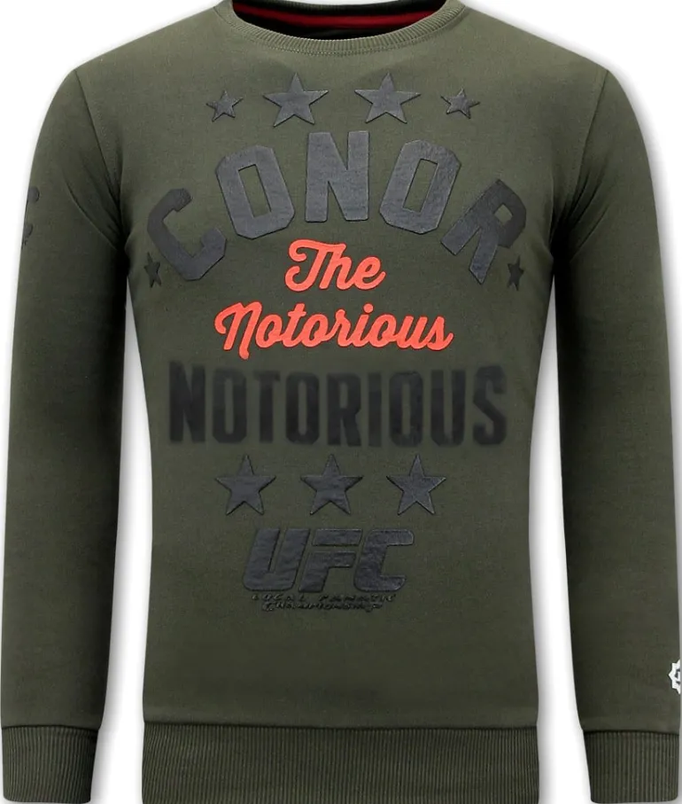 Sweater Heren - Conor McGregor UFC - Groen