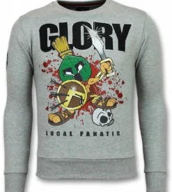 Sweater Heren - Glory Martial - Grijs