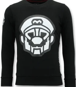 Sweater Heren - Mario - Zwart