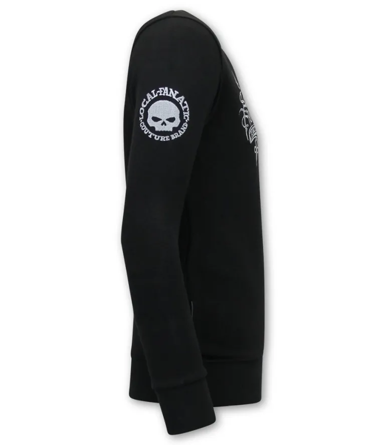 Sweater Heren - MC Honor & Loyalty - Zwart