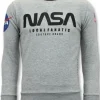 Sweater Heren - NASA - Grijs
