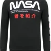 Sweater Heren - NASA International - Zwart