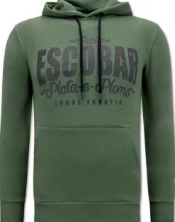 Sweater Heren - Pablo Escobar - Groen