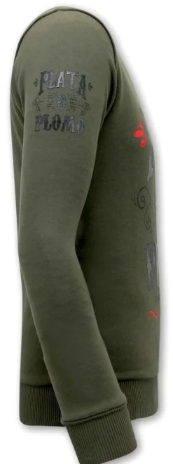 Sweater Heren - Plata O Plomo - Groen