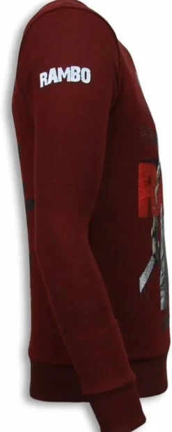 Sweater Heren - Rambo - Bordeaux