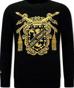 Sweater Heren - Royal Couture - Zwart