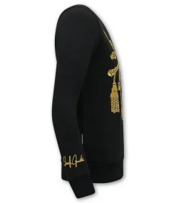 Sweater Heren - Royal Couture - Zwart