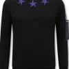 Sweater Heren - Royal Stars - Zwart / Blauw