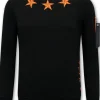 Sweater Heren - Royal Stars - Zwart / Oranje