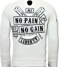 Sweater Heren - Sons Of Anarchy - Wit