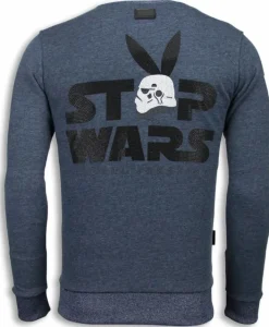 Sweater Heren - Stormbitch - Blauw