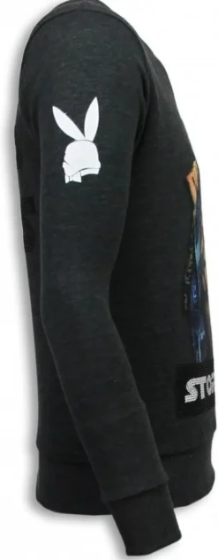 Sweater Heren - Stormbitch - Antraciet