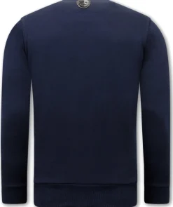 Sweater Heren - Thug Life - Blauw