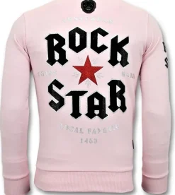 Sweater Heren - Tomcat Rock My World - Roze