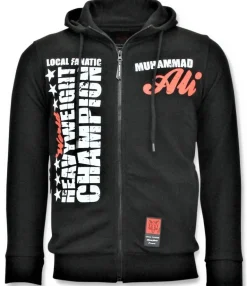 Trainingsjas Heren - Muhammad Ali - Zwart