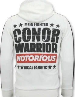 Trainingsjas Heren - Notorious - Wit