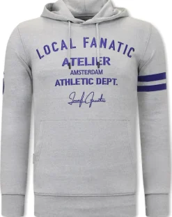 Trainingspak Heren - Athletic Dept. - Grijs / Blauw