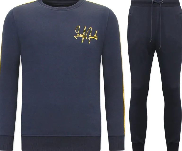 Trainingspak Heren - Greek Ribbon - Blauw