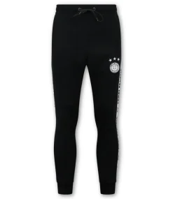 Trainingspak Heren - Hooded Ribbon - Zwart / Wit