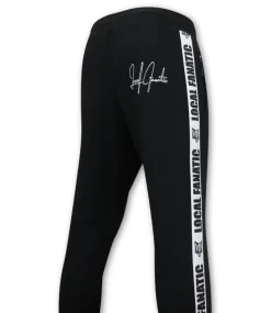 Trainingspak Heren - Hooded Ribbon - Zwart / Wit