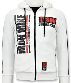 Trainingspak Heren - Iron Mike Tyson - Wit