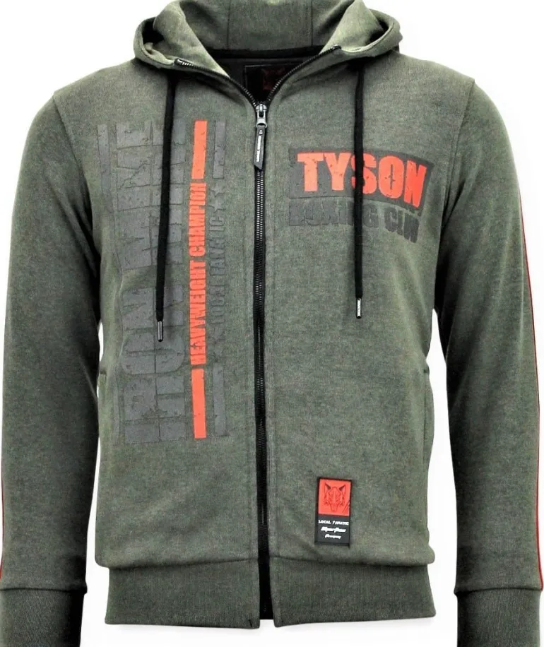 Trainingspak Heren - Iron Mike Tyson - Groen