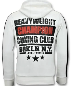 Trainingspak Heren - Iron Mike Tyson - Wit