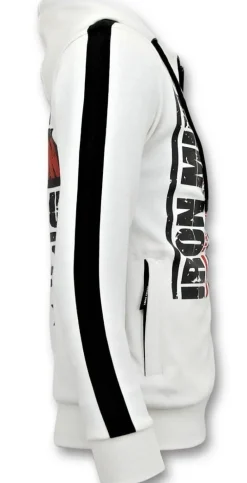 Trainingspak Heren - Iron Mike Tyson - Wit