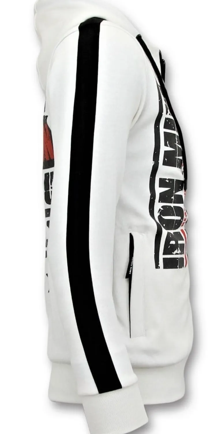 Trainingspak Heren - Iron Mike Tyson - Wit